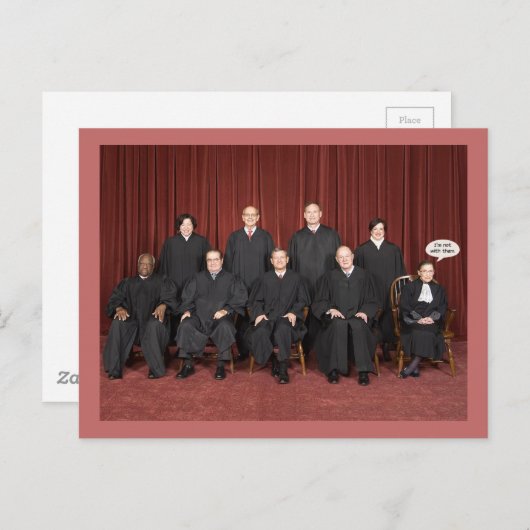 RBG niet met hen Briefkaart (Voorkant / Achterkant)