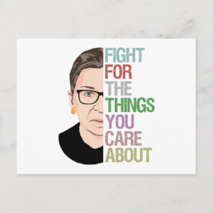 Rbg-offertes, strijd voor dingen die u belangrijk  briefkaart