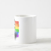 RBG Pride Flag Graffiti Koffiemok (Center)
