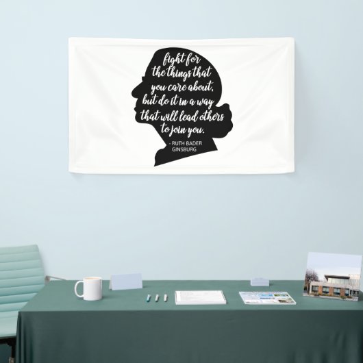 RBG Quotes, Ginsburg Quote, Ruth Bader Ginsburg Spandoek (Beurs)