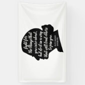 RBG Quotes, Ginsburg Quote, Ruth Bader Ginsburg Spandoek (Verticaal)