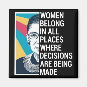Rbg Quotes, Ruth Bader Ginsburg Quote Magneet