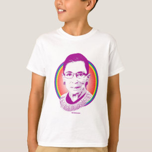 RBG Rainbow Justice Paars T-shirt