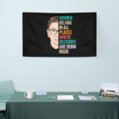 RBG, RBG Quote, Ruth Bader Ginsburg Spandoek (Beurs)