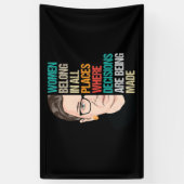 RBG, RBG Quote, Ruth Bader Ginsburg Spandoek (Verticaal)