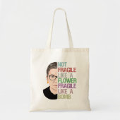 RBG Ruth Bader Ginsburg als een ventilator Tote Bag (Voorkant)