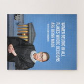 RBG Ruth Bader Ginsburg Legpuzzel (Horizontaal)