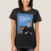 RBG Ruth Bader Ginsburg T-shirt (Voorkant)