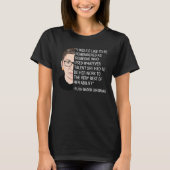 RBG Ruth Bader Ginsburg Tribute RIP T-shirt (Voorkant)