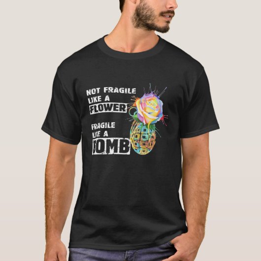 RBG Ruth Bader is niet breekbaar als een ventilato T-shirt (Voorkant)