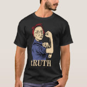 RBG Ruth Ginsburg Hooggerechtshof Feminist T-Shirt (Voorkant)