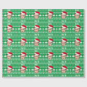 RBG Ugly KerstSweater Cadeaupapier (Vlak)