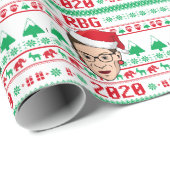 RBG Ugly KerstSweater Cadeaupapier (Rol Hoek)