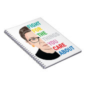 RBG vecht voor de dingen waar je om geeft Notitieboek (Rechterzijde)