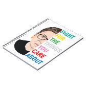 RBG vecht voor de dingen waar je om geeft Notitieboek (Linkerzijde)