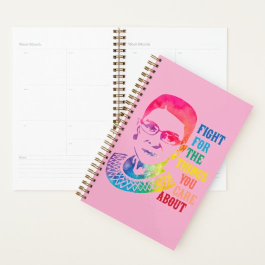 RBG vecht voor de dingen waar je om geeft Planner (Display)