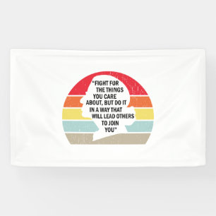 RBG - Vecht voor de dingen waar je om geeft Spandoek