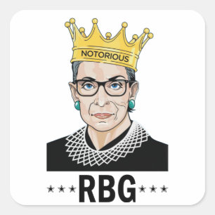 RBG VIERKANTE STICKER