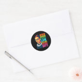 Rbg wanneer onrecht wet verzet wordt ronde sticker (Envelop)