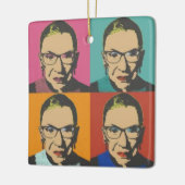 RBG Women's, beruchte RBG, Ruth Bader Ginsburg Keramisch Ornament (Links)