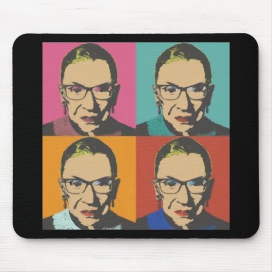 RBG Women's, beruchte RBG, Ruth Bader Ginsburg Muismat (Voorkant)