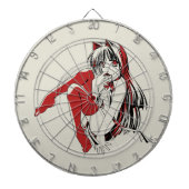 RBP, Neko de Sexy Anime Cat Girl Furry Dartbord (Voorkant)