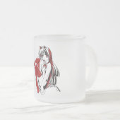 RBP, Neko de Sexy Anime Cat Girl Furry Matglas Koffiemok (Voorkant rechts)