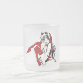 RBP, Neko de Sexy Anime Cat Girl Furry Matglas Koffiemok (Center)