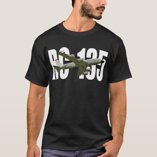 RC-135 RC135 Rivet Joint Spy Plane Vliegtuig Airpl T-shirt (Voorkant)