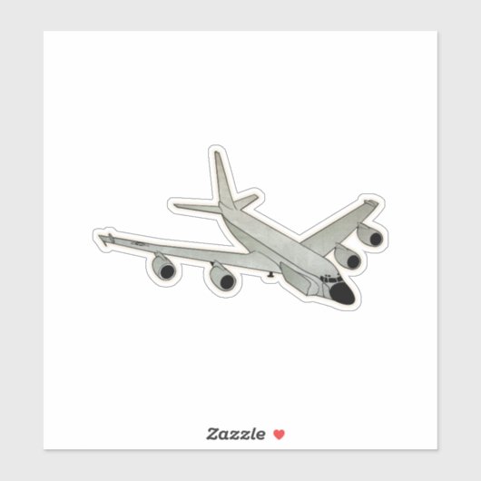 RC-135 Rivet Joint, ISR Vliegtuig Sticker (Vel)