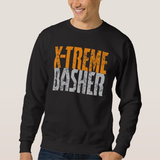 Rc auto basher extreme bashing monster truck quote trui (Voorkant)