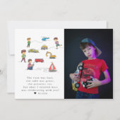 Rc-auto met afstandsbediening voor elke leeftijd K Bedankkaart (Voorkant)