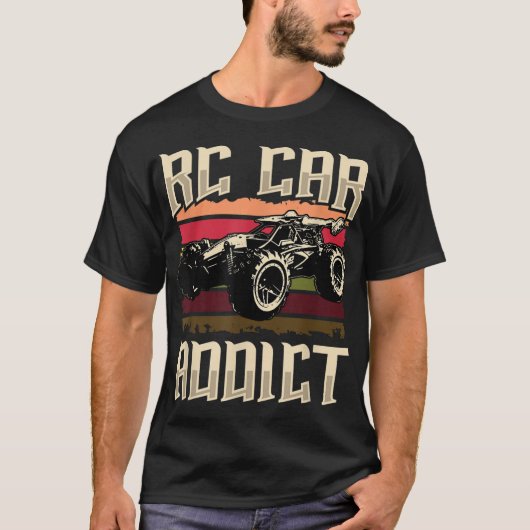 Rc-auto's met radiobesturing t-shirt (Voorkant)