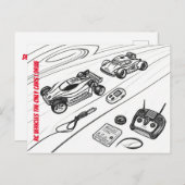 Rc auto's met Transmiter en andere RC-tools Briefkaart (Voorkant / Achterkant)