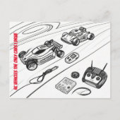Rc auto's met Transmiter en andere RC-tools Briefkaart (Voorkant)