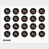 RC Auto's Racing Hobby Ronde Sticker (Vel)
