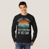 RC Car Plans T-shirt: Rijd naar de Humor en afstan T-shirt (Voorkant volledig)