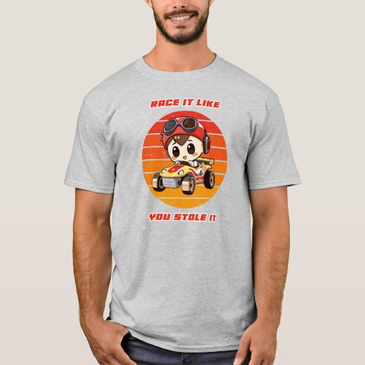 RC Car Racing T-shirt (Voorkant)