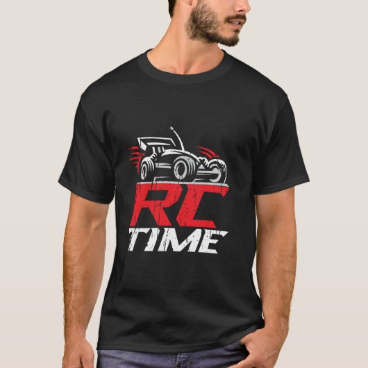 RC Car RC Time Radio Controlled RC Car Racer T-shirt (Voorkant)