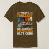 RC Car Remote Control Racing sleuf autoracen 4 T-shirt (Design voorkant)