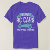 RC Car Remote Radio Control Gecontroleerd model Ca T-shirt (Design voorkant)