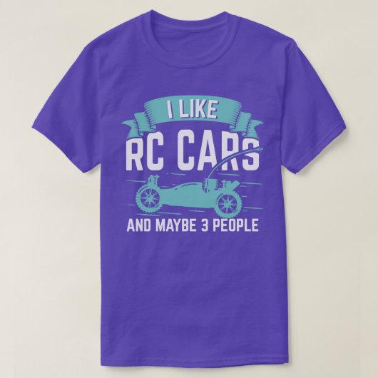 RC Car Remote Radio Control Gecontroleerd model Ca T-shirt (Design voorkant)