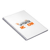 Rc Cars Racing Gift Hobby T-shirt Mannen Notitieboek (Rechterzijde)