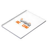 Rc Cars Racing Gift Hobby T-shirt Mannen Notitieboek (Linkerzijde)