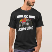 RC Crawling RC Crawler RC Truck Afstandsbediening T-shirt (Voorkant)