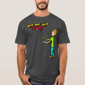 RC Drone Flying T-shirt (Voorkant)