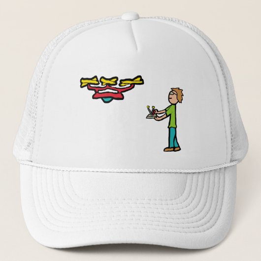 RC Drone Flying Trucker Pet (Voorkant)