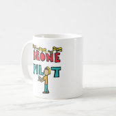 RC Drone Pilot Koffiemok (Voorkant links)