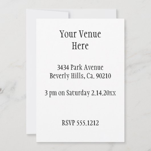 RC Girl Kaart (Achterkant)