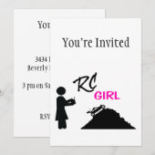 RC Girl Kaart (Voorkant / Achterkant)